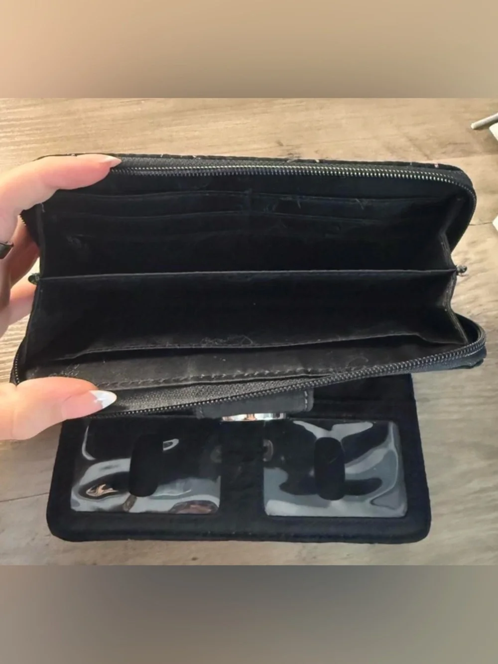 Vera Bradley Black wallet - Picture 4 of 5